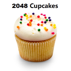 2048 cupcakes