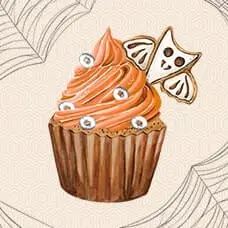 2048 Cupcake halloween